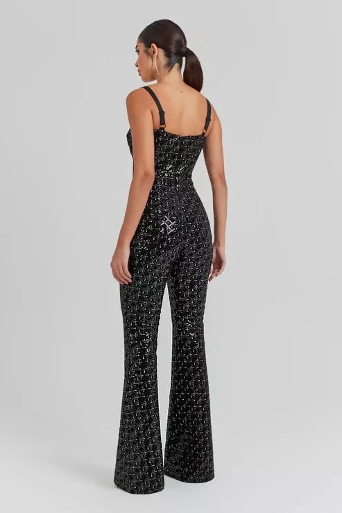Lucinda Black Jumpsuit - Endless - UAE Rental and Resale for Women's Fashion