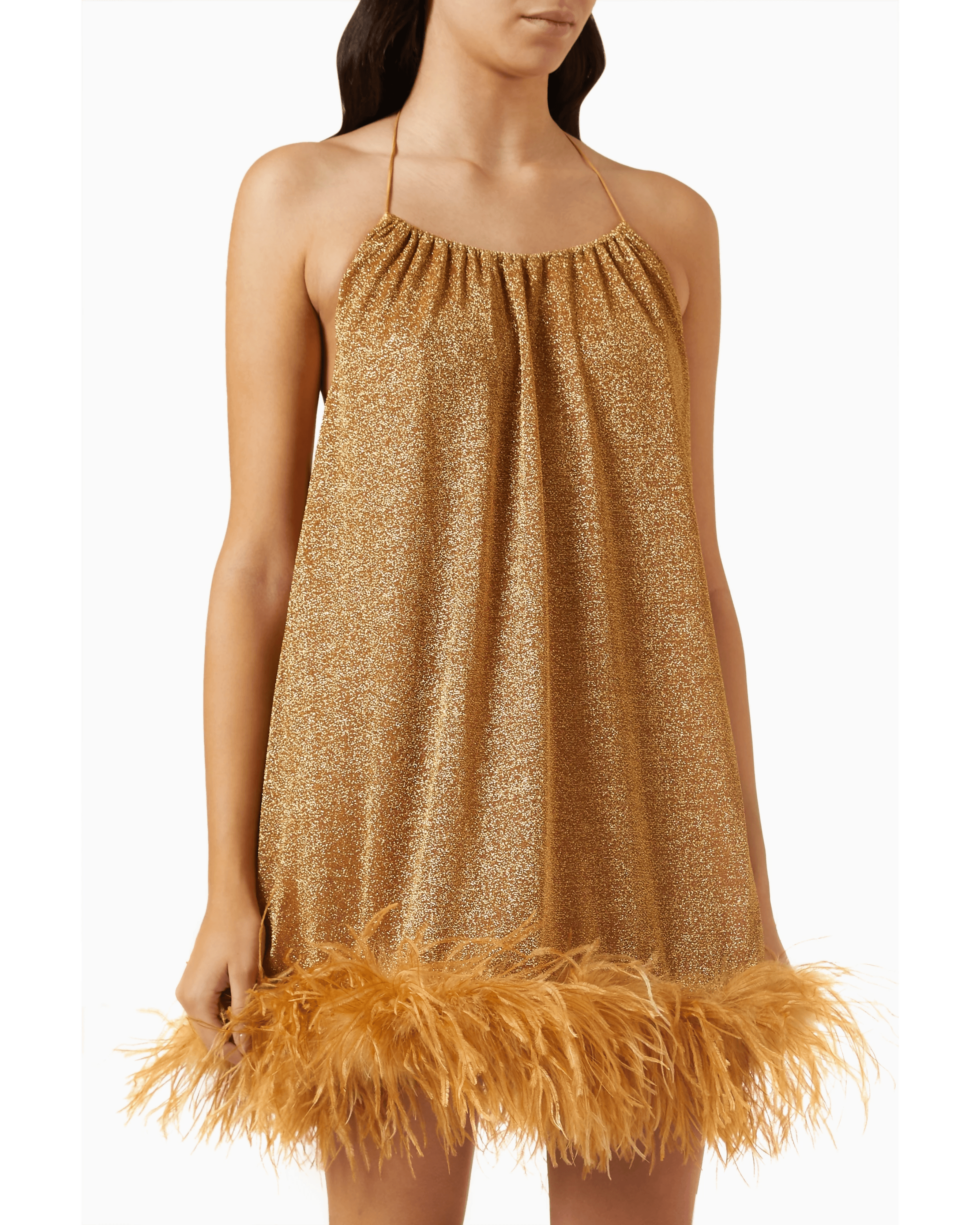 Lumiere Plumage Necklace Mini Dress - Endless - UAE Rental and Resale for Women's Fashion