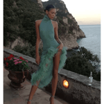 Lumiere Turtleneck Dress - Endless - UAE Rental and Resale for Women's Fashion
