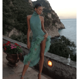 Lumiere Turtleneck Dress - Endless - UAE Rental and Resale for Women's Fashion