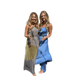 Luna Pleat Maxi Dress - Endless - UAE Rental and Resale for Women's Fashion