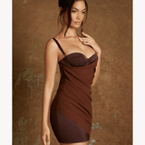 Lunara Draped Corset Mini Dress - Endless - UAE Rental and Resale for Women's Fashion
