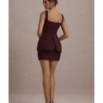 Maci Port Tailored Square-Neck Mini Dress - Endless - UAE Rental and Resale for Women's Fashion