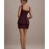 Maci Port Tailored Square-Neck Mini Dress - Endless - UAE Rental and Resale for Women's Fashion