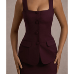 Maci Port Tailored Square-Neck Mini Dress - Endless - UAE Rental and Resale for Women's Fashion