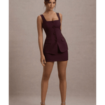 Maci Port Tailored Square-Neck Mini Dress - Endless - UAE Rental and Resale for Women's Fashion