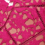 Magenta Azaelea Lace Dress - Endless - UAE Rental and Resale for Women's Fashion