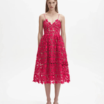Magenta Azaelea Lace Dress - Endless - UAE Rental and Resale for Women's Fashion