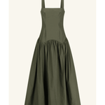 Maiori Square Neck Midi Dress - Endless - UAE Rental and Resale for Women's Fashion