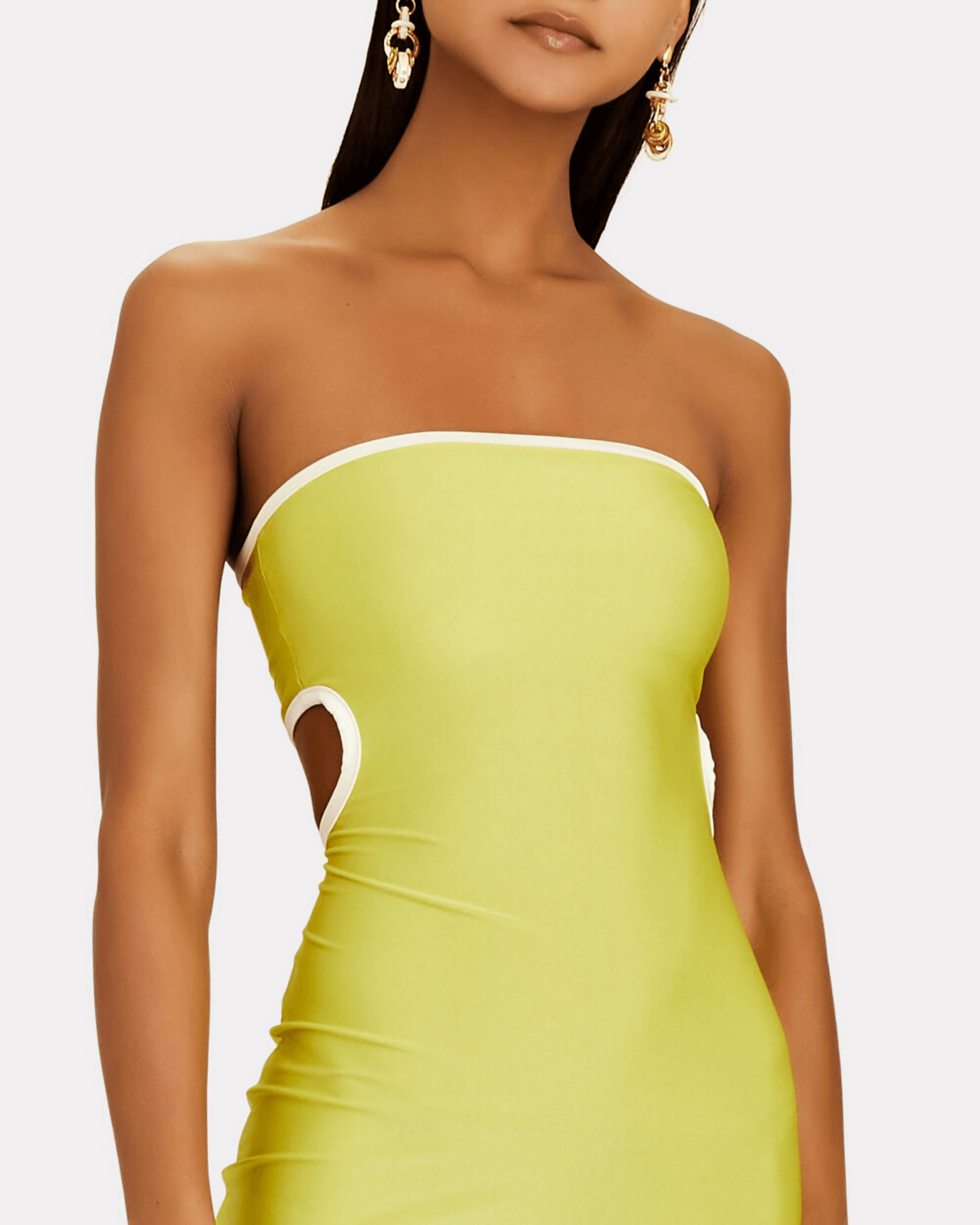 Mambo Strapless Cut-Out Maxi Dress - Endless - UAE Rental and Resale for Women's Fashion