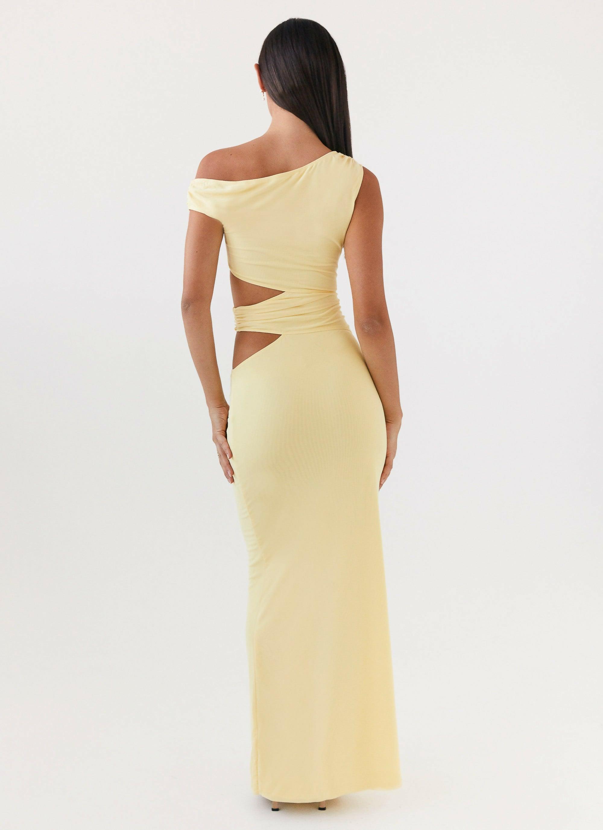 Margot One Shoulder Maxi Dress - Endless - UAE Rental and Resale for Women's Fashion