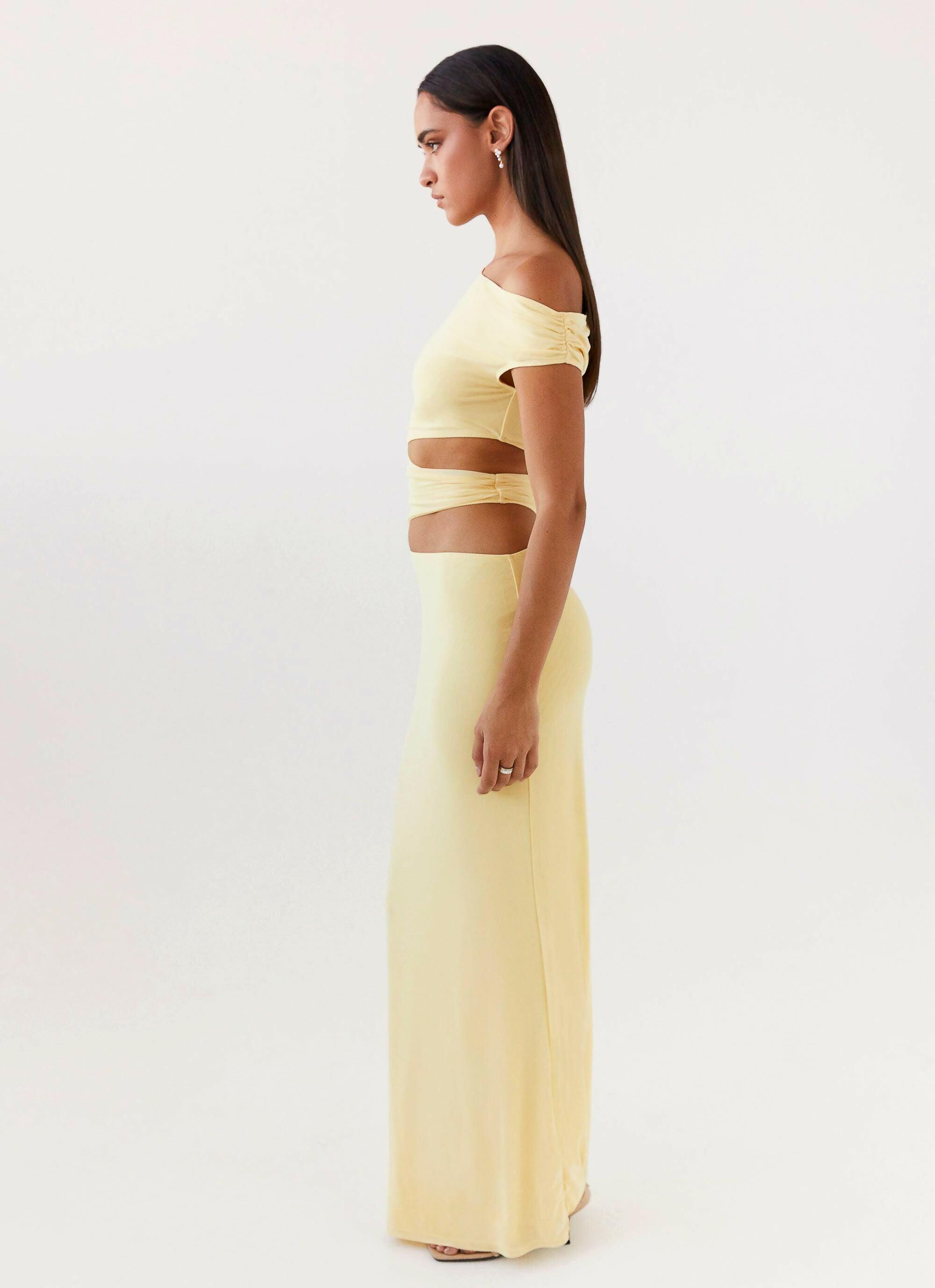 Margot One Shoulder Maxi Dress - Endless - UAE Rental and Resale for Women's Fashion