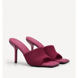 Maria Fabric Heel Sandals - Endless - UAE Rental and Resale for Women's Fashion
