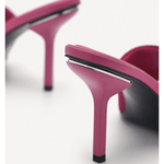 Maria Fabric Heel Sandals - Endless - UAE Rental and Resale for Women's Fashion