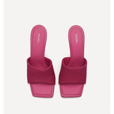 Maria Fabric Heel Sandals - Endless - UAE Rental and Resale for Women's Fashion