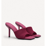 Maria Fabric Heel Sandals - Endless - UAE Rental and Resale for Women's Fashion
