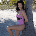 Marina Vintage Neckline Swimsuit - Endless - UAE Rental and Resale for Women's Fashion