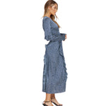 Maritza Frill Midi Dress - Endless - UAE Rental and Resale for Women's Fashion