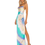 Marlene Tie Dye Slip Dress - Endless - UAE Rental and Resale for Women's Fashion