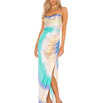 Marlene Tie Dye Slip Dress - Endless - UAE Rental and Resale for Women's Fashion