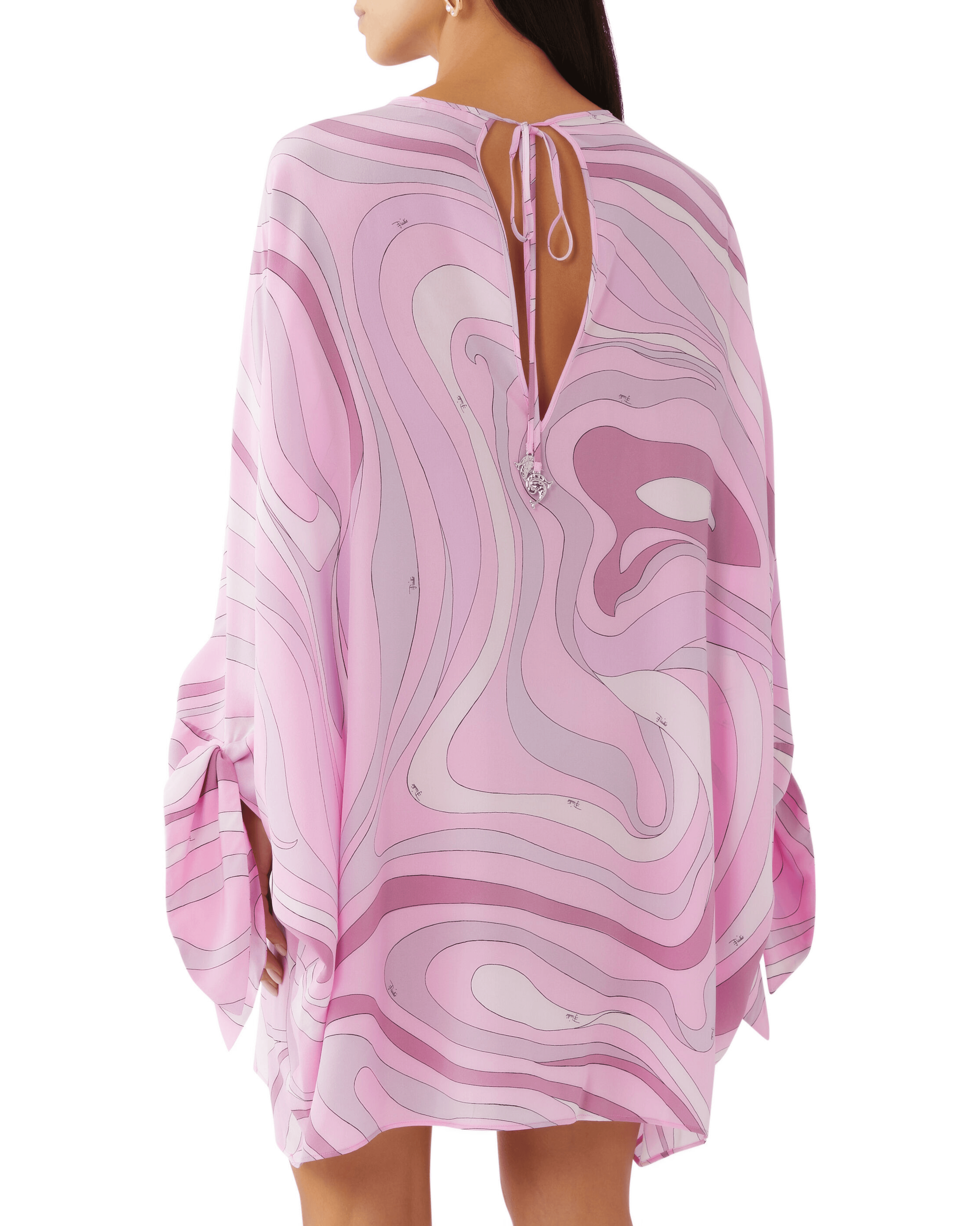 Marmo Silk Kaftan - Endless - UAE Rental and Resale for Women's Fashion