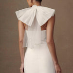 Maryam Tulle Bow Mini Dress - Endless - UAE Rental and Resale for Women's Fashion