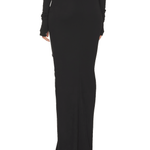 Matte Jersey Long Ruched Skirt - Endless - UAE Rental and Resale for Women's Fashion