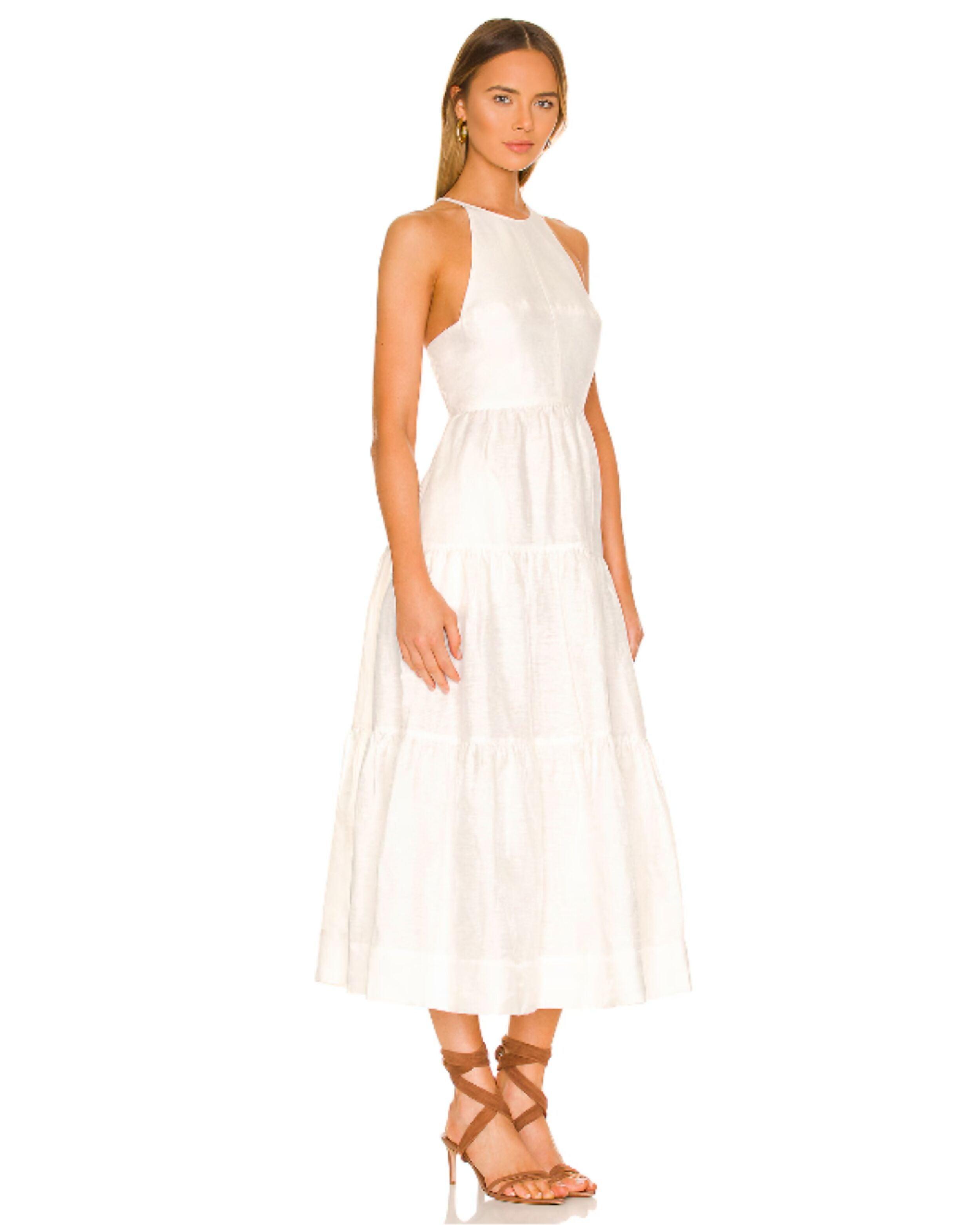 Maya Backless Halter Midi Dress - Endless - UAE Rental and Resale for Women's Fashion