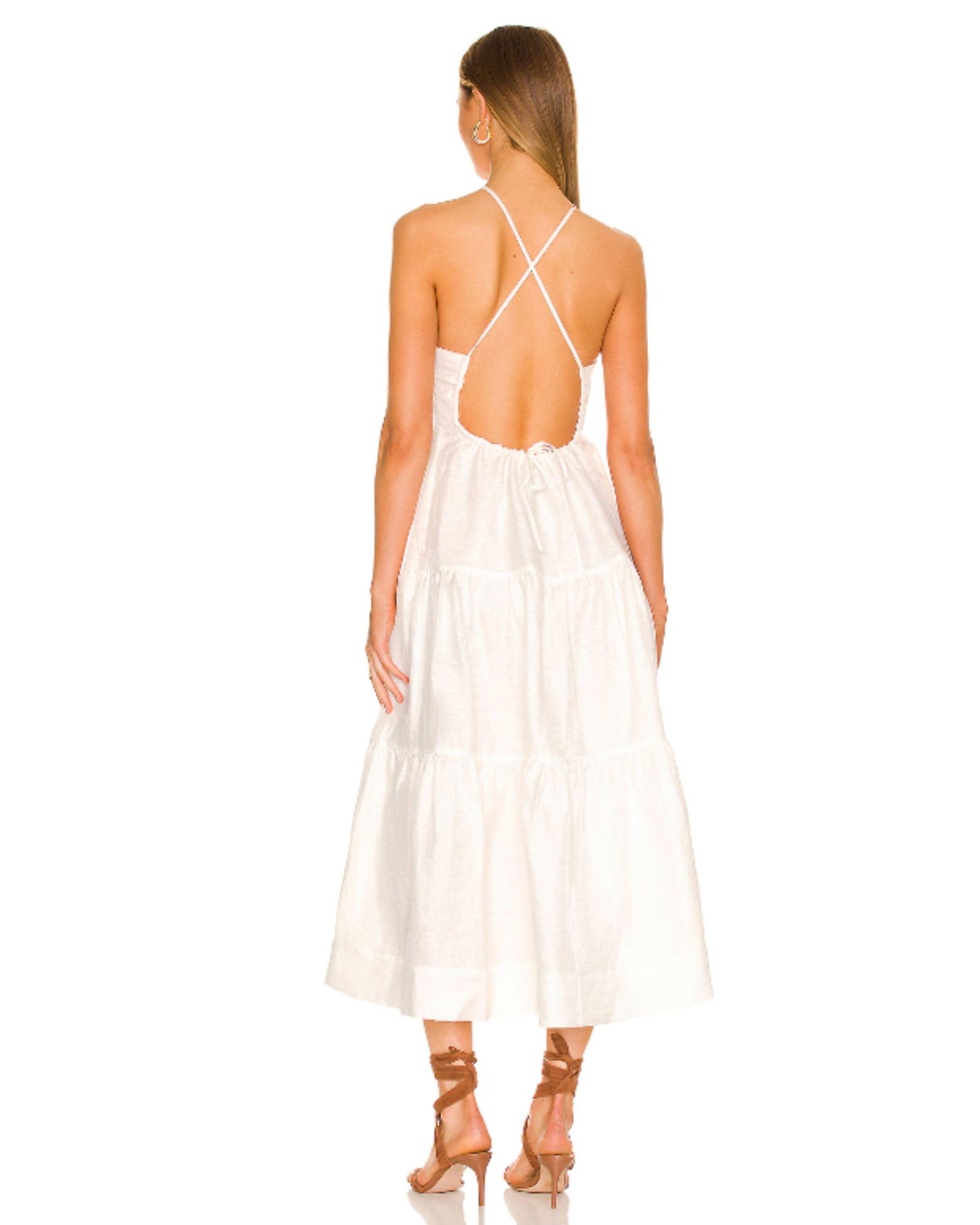 Maya Backless Halter Midi Dress - Endless - UAE Rental and Resale for Women's Fashion