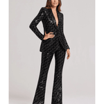 Meghan Black Sequin Trouser - Endless - UAE Rental and Resale for Women's Fashion