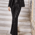 Meghan Black Sequin Trouser - Endless - UAE Rental and Resale for Women's Fashion