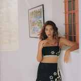 Mei Luxe Embellished Co-ord Set in Black - Endless - UAE Rental and Resale for Women's Fashion