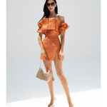 Melissa Ruffle Mini Dress - Endless - UAE Rental and Resale for Women's Fashion