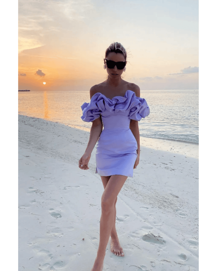 Meringue Mini Dress - Endless - UAE Rental and Resale for Women's Fashion