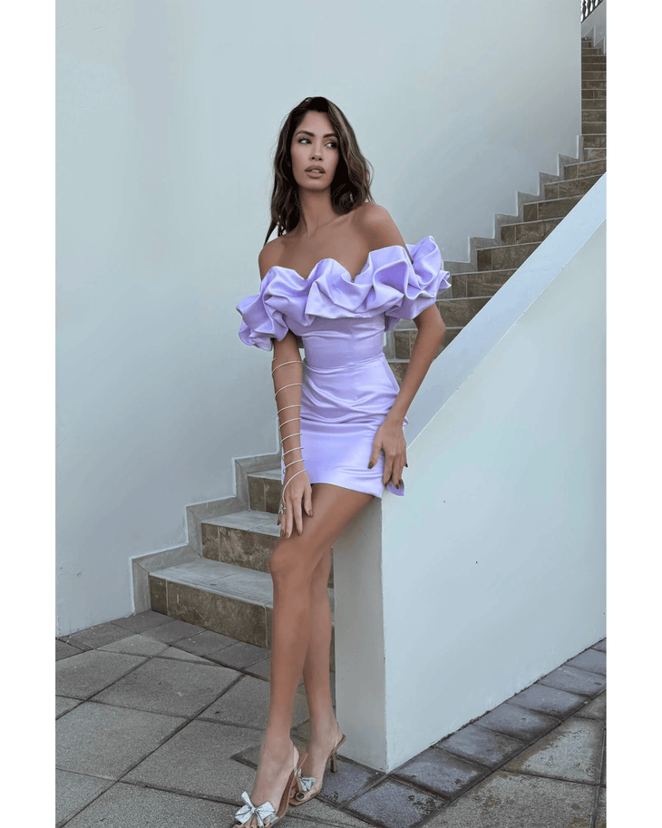 Meringue Mini Dress - Endless - UAE Rental and Resale for Women's Fashion