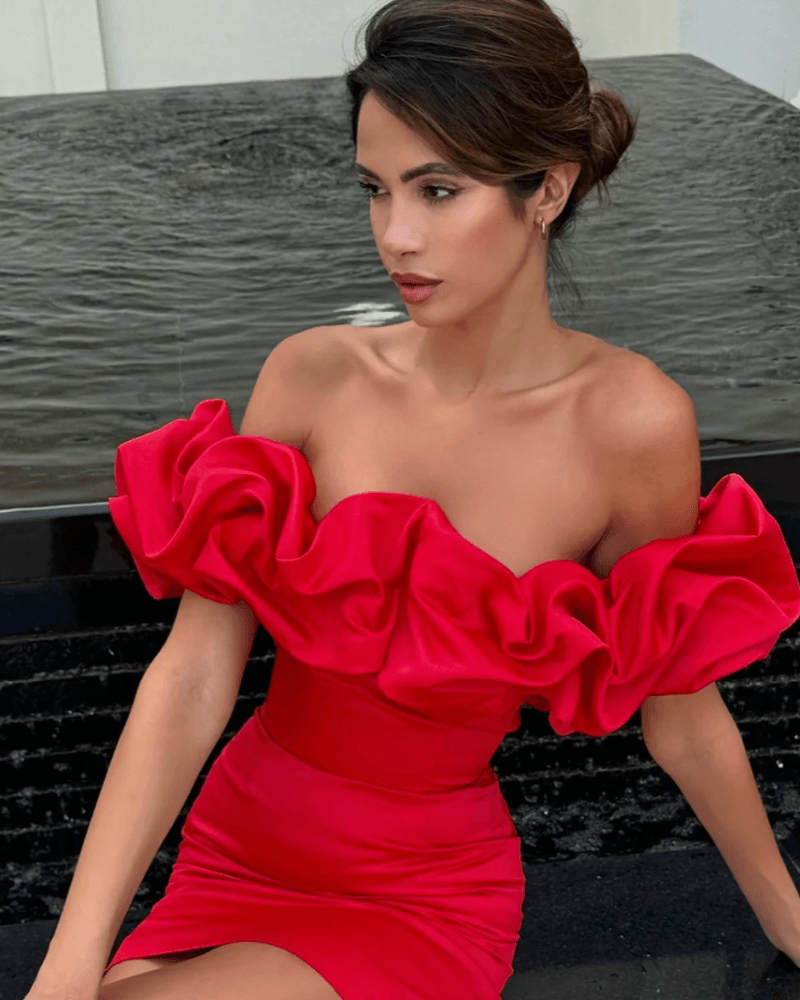 Meringue Mini Dress - Endless - UAE Rental and Resale for Women's Fashion