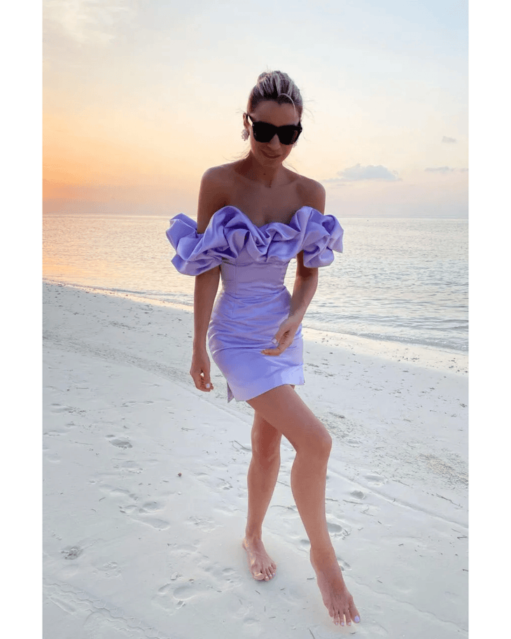 Meringue Mini Dress - Endless - UAE Rental and Resale for Women's Fashion