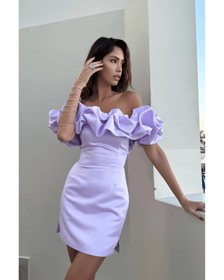Meringue Mini Dress - Endless - UAE Rental and Resale for Women's Fashion