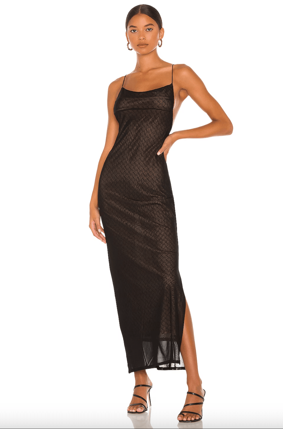 Mesh Midi Dress - Endless - UAE Rental and Resale for Women's Fashion