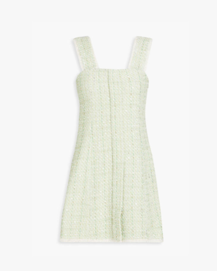 Metallic Boucle-Tweed Mini Dress - Endless - UAE Rental and Resale for Women's Fashion