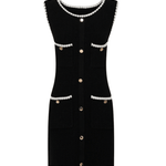 Mia Contrast Knit Mini Dress - Endless - UAE Rental and Resale for Women's Fashion