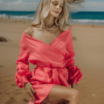 Mia Off The Shoulder Dress - Endless - UAE Rental and Resale for Women's Fashion