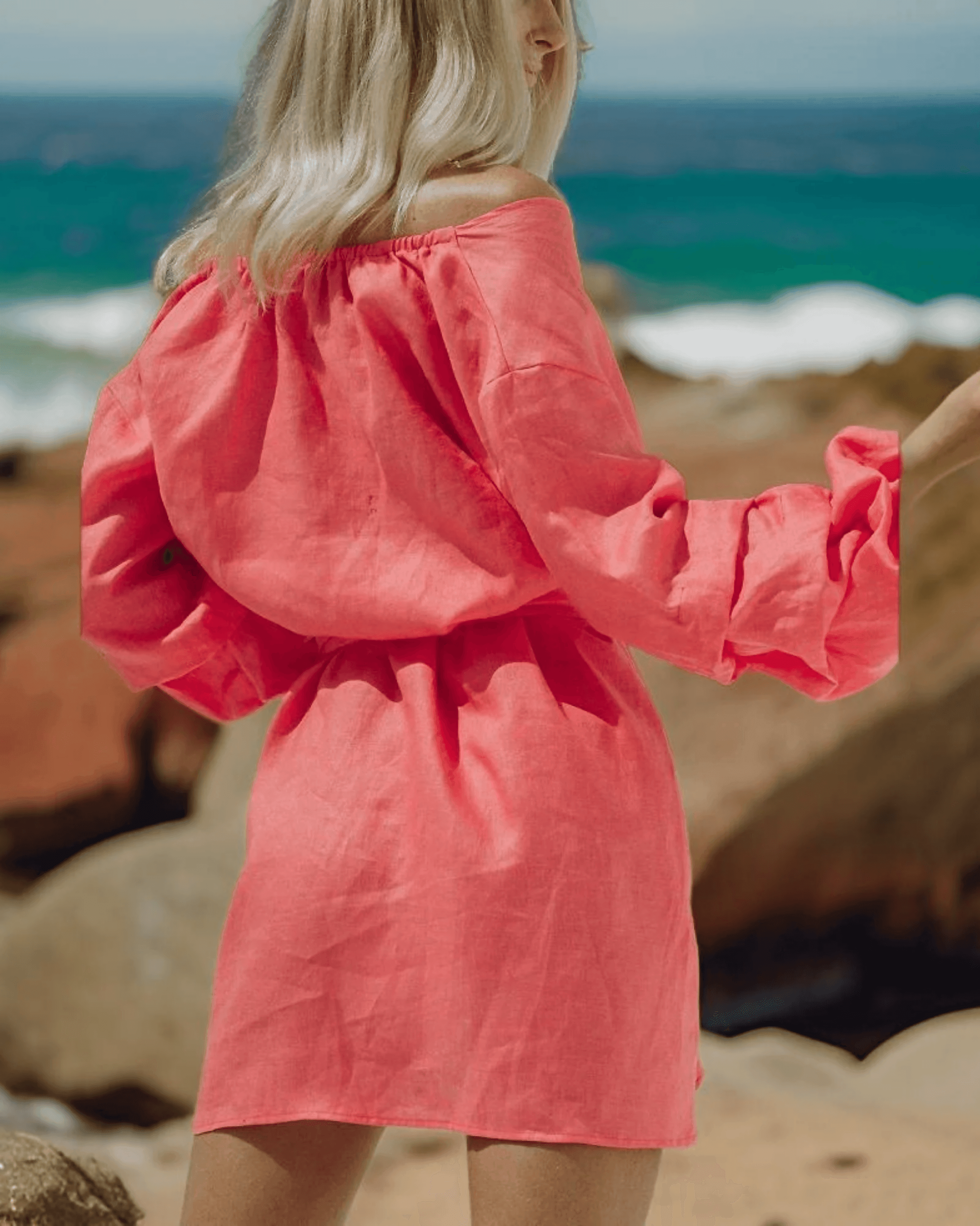 Mia Off The Shoulder Dress - Endless - UAE Rental and Resale for Women's Fashion