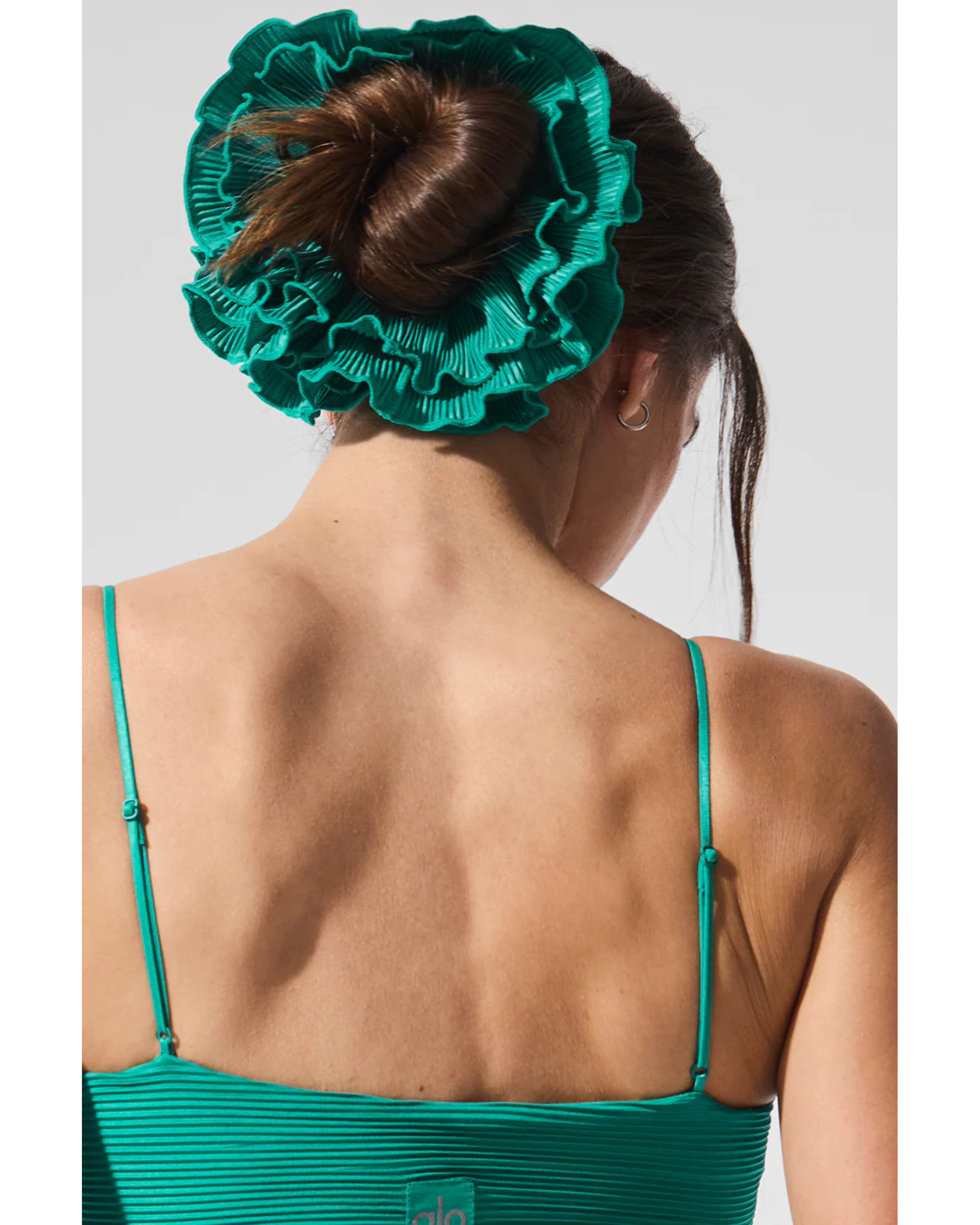 Micro Plisse Oversize Scrunchie - Endless - UAE Rental and Resale for Women's Fashion
