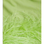 Mini Dress with Feather Trim - Endless - UAE Rental and Resale for Women's Fashion