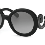 Minimal Baroque Round Sunglasses - Endless - UAE Rental and Resale for Women's Fashion