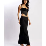 Missy Maxi Satin Skirt - Endless - UAE Rental and Resale for Women's Fashion