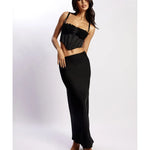 Missy Maxi Satin Skirt - Endless - UAE Rental and Resale for Women's Fashion