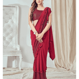 Mitera Sequinned Ready to Wear Saree - Endless - UAE Rental and Resale for Women's Fashion