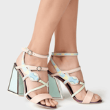 Molly Multipastels High Heels - Endless - UAE Rental and Resale for Women's Fashion
